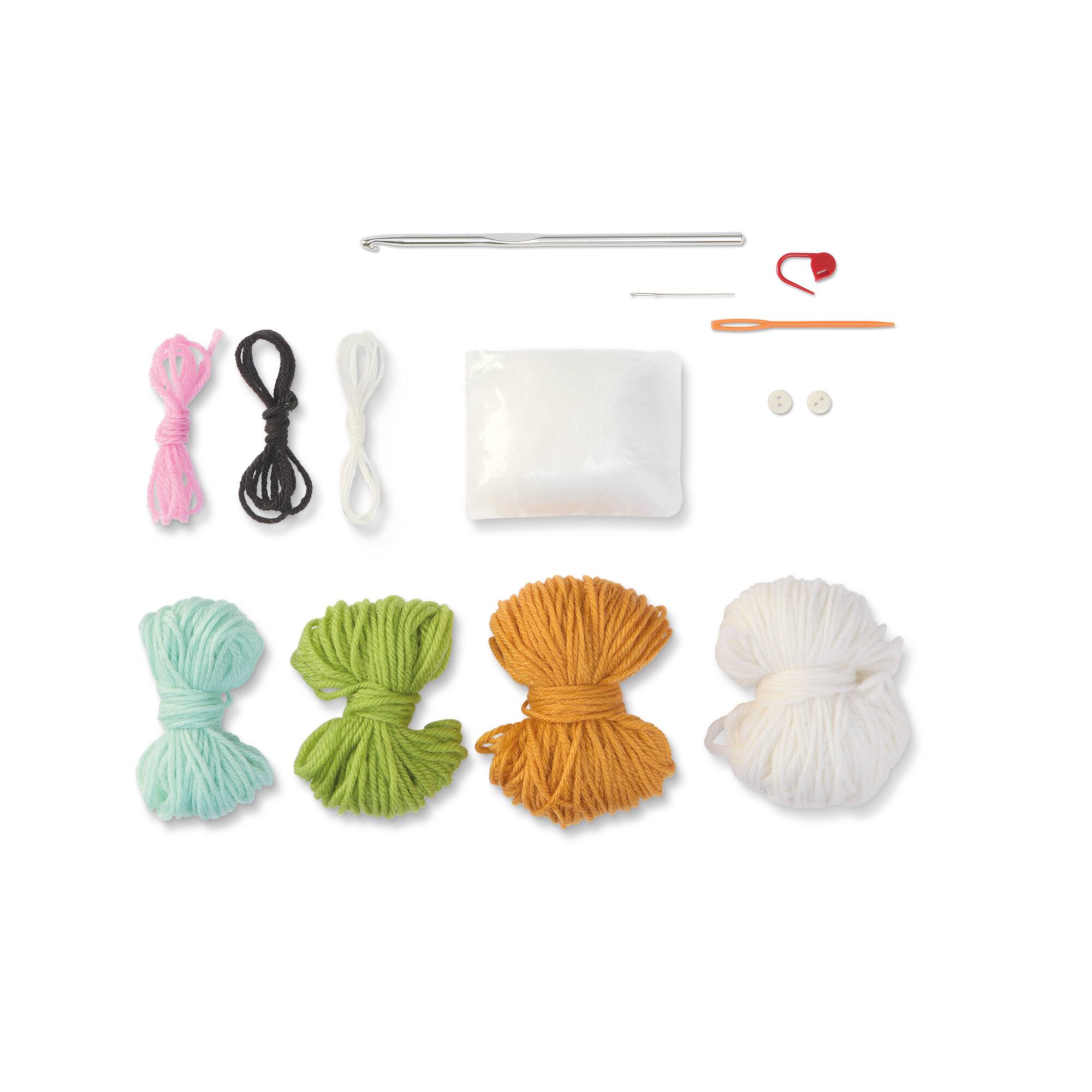 Summer Kawaii Bunny Crochet Kit by Loops & Threads®